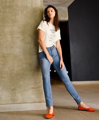 Jeans mujer clásico skinny fit